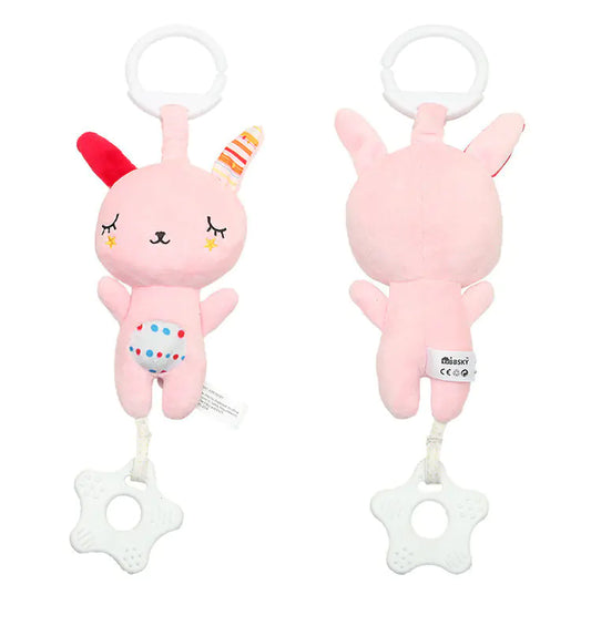 Cute Bear and Bunny Teething Toy Pendant (Plush)