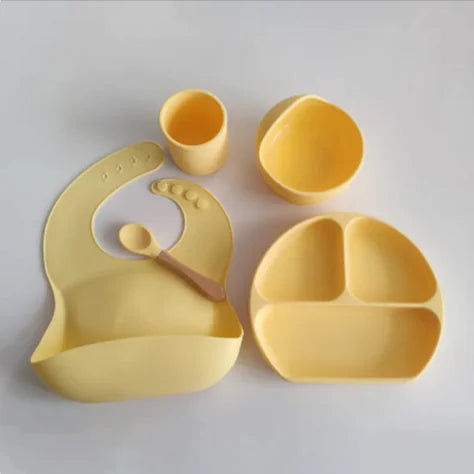 LittleBites™ Silicone Feeding Set – 5 Pieces