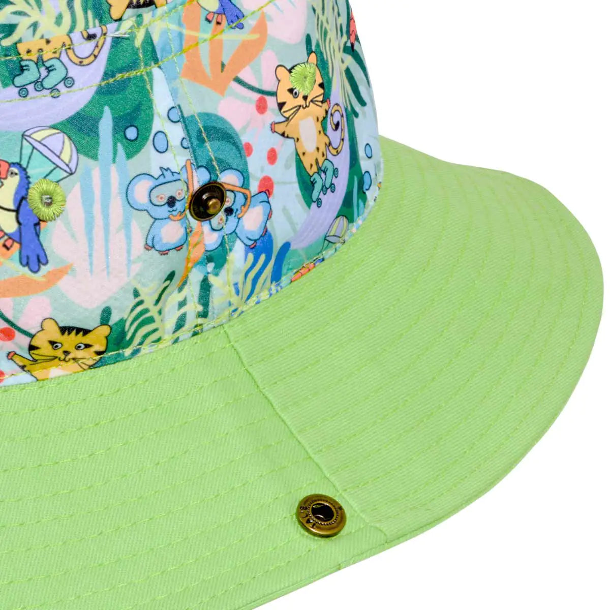Milk&Moo Kids Sun Hat – Unisex Jungle Friends