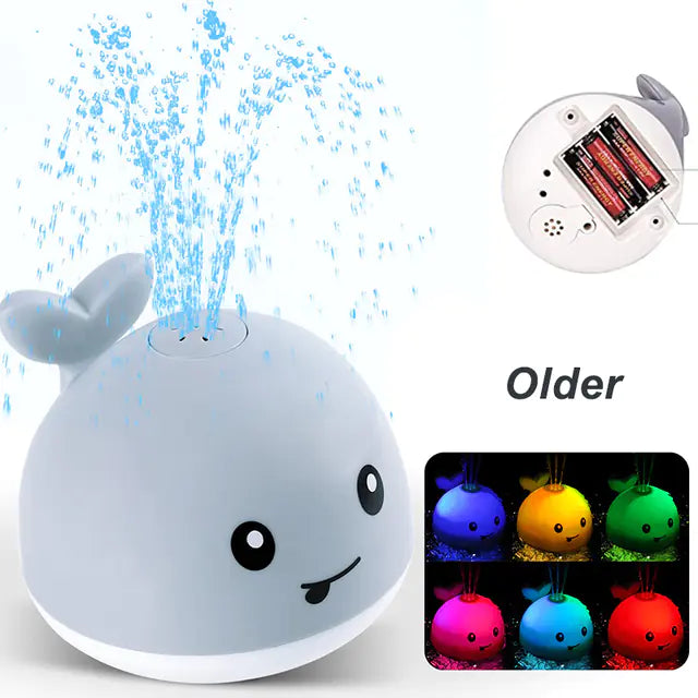 Light-Up Dino Bath Toy – Water Spray Fun