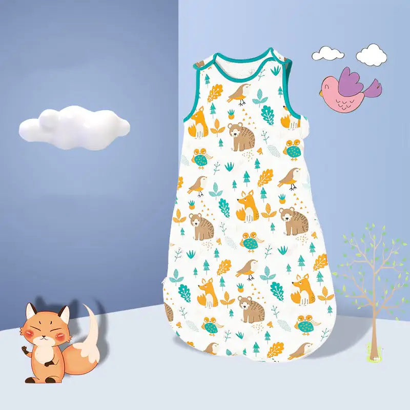 🦖 Cozy Dino Dreams Cotton Sleep Bag