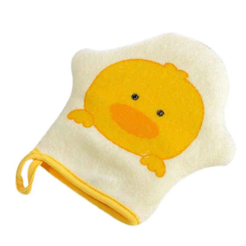 Baby Bath Brush with Exfoliating Wash Cloth and Sponge