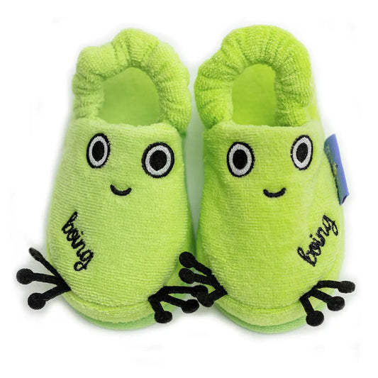 Milk&Moo Cacha Frog Toddler Slippers – Cozy & Playful Indoor Footwear 🐸