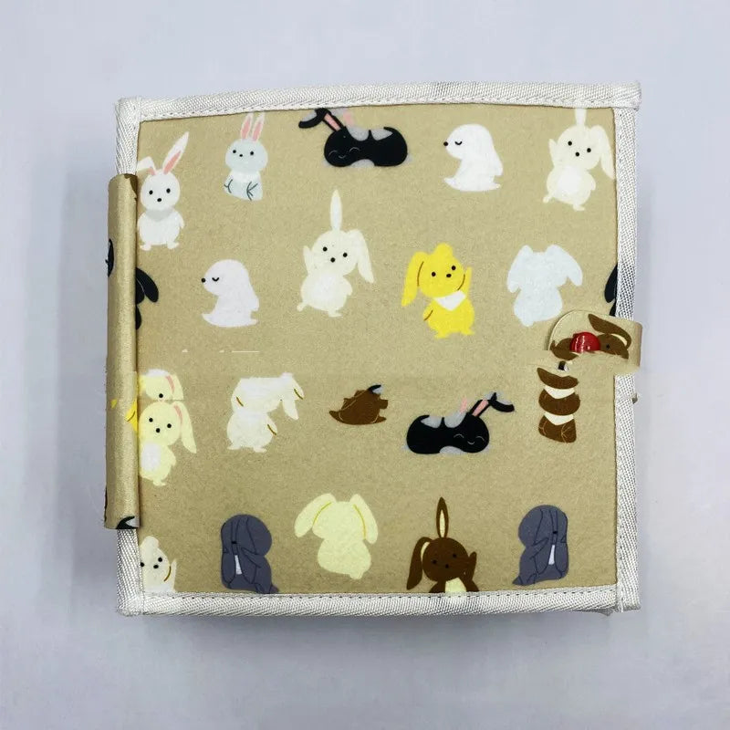 Interactive Baby Cloth Book – Crinkle & Sensory Learning