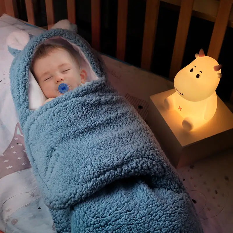 Kindora Anti-Shock Swaddle — Cozy Protective Sleeping Bag for Newborns