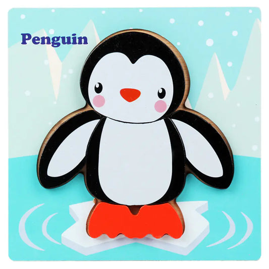 MontiPuzzle™ 3D Wooden Learning Toy
