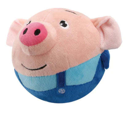 🏐 Smiley Bounce Buddy Plush Ball