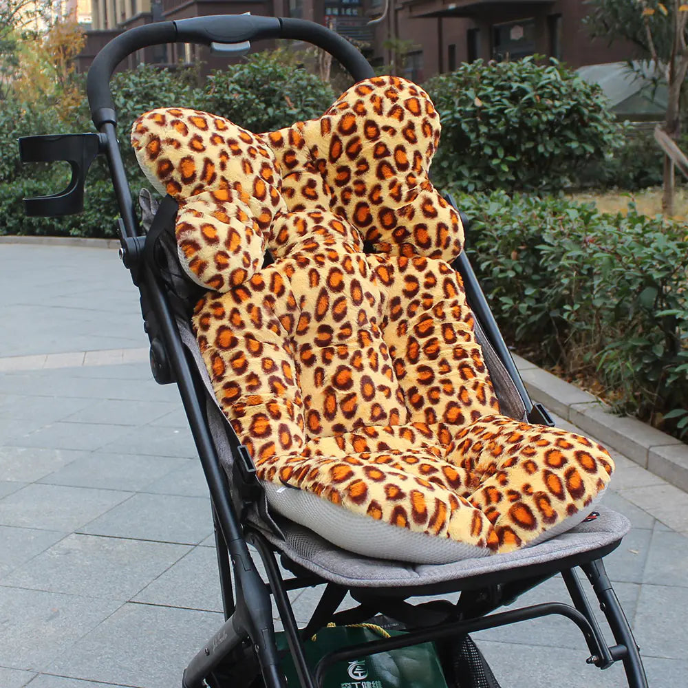 ⭐ Cozy Cotton Cushion for Baby Strollers & High Chairs