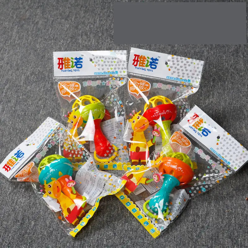 Multifunctional Baby Teething Rattle Stick