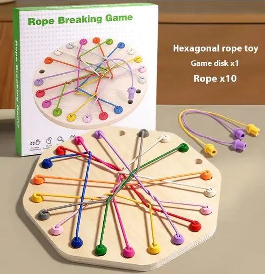 Montessori Rope Pulling Toy for Babies