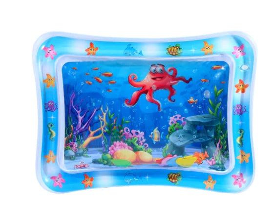 Housruf™ Tummy Time Mat with Ocean Creatures Design