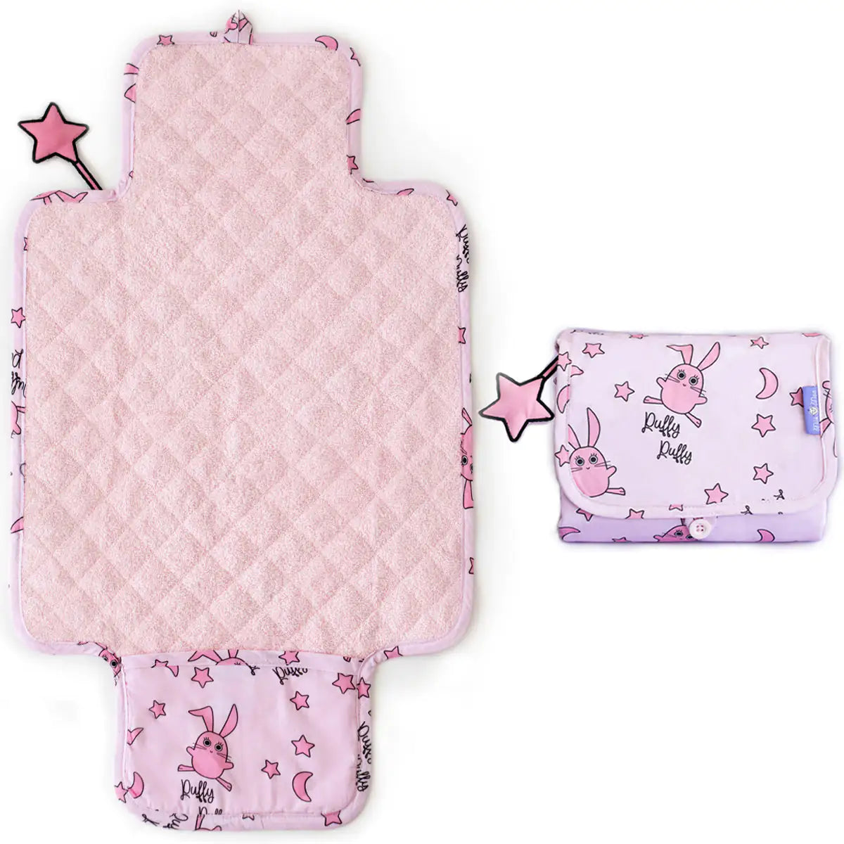 Milk&Moo™ Chancin Portable Baby Changing Pad – Waterproof & Travel Friendly