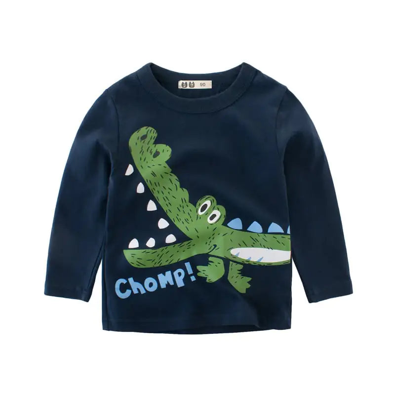Boys' Autumn Comfort Long-Sleeve Tee