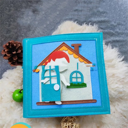Interactive Baby Cloth Book – Crinkle & Sensory Learning