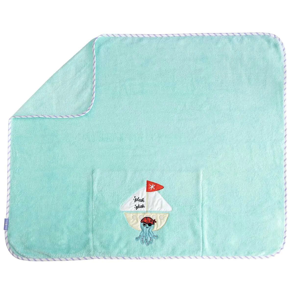 Milk&Moo Sailor Octopus Stroller Baby Blanket
