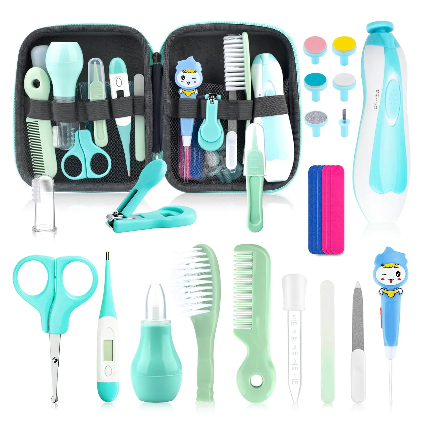 Newborn Care 26-Piece Kit – Green
