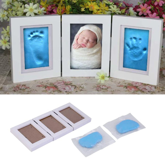 Baby Handprint & Footprint Keepsake Frame