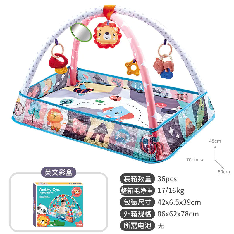 Baby Play Gym with Activity Mat & Balls