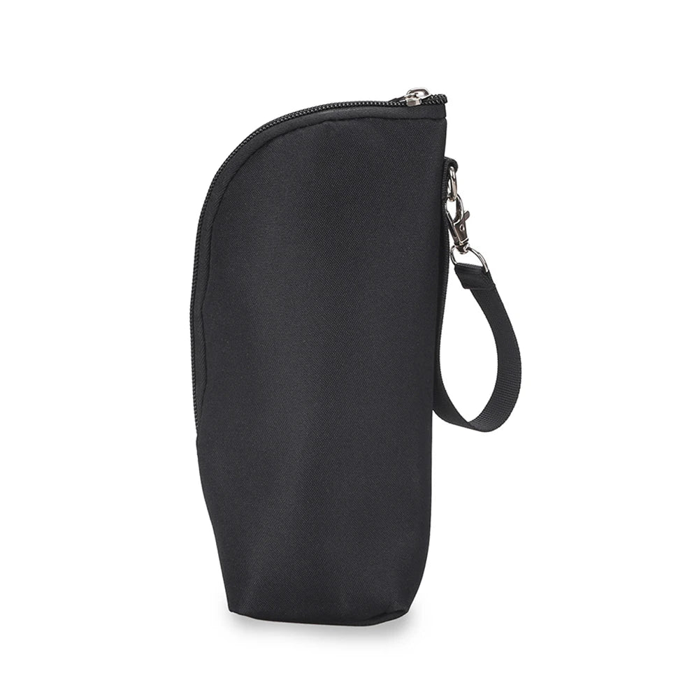 Baby Bottle Bag Bottle Warmer Baby Feeding Aluminum Mold Insulation Outing Stroller Hanging Bag For Storage Cups Drinks