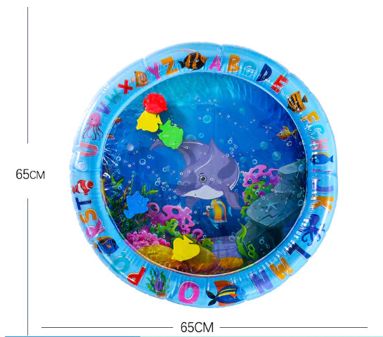 Housruf™ Tummy Time Mat with Ocean Creatures Design