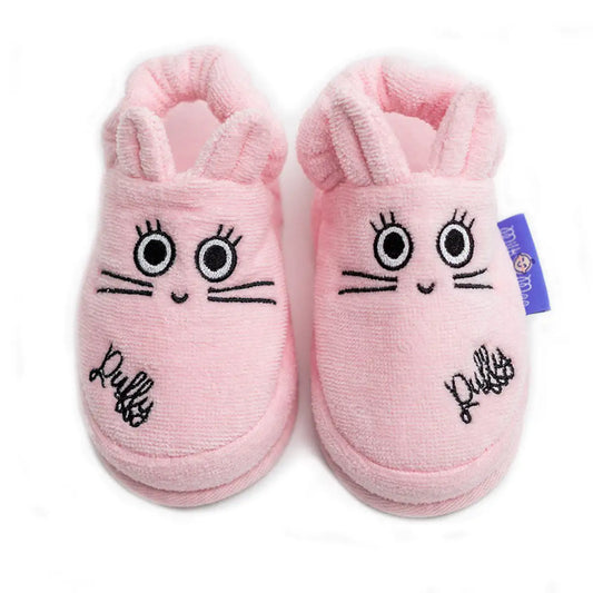 Milk&Moo Chancin Rabbit Toddler Slippers (Pink)
