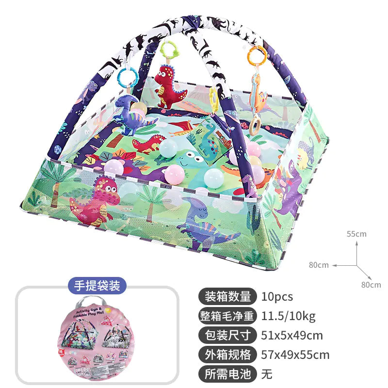 Baby Play Gym with Activity Mat & Balls