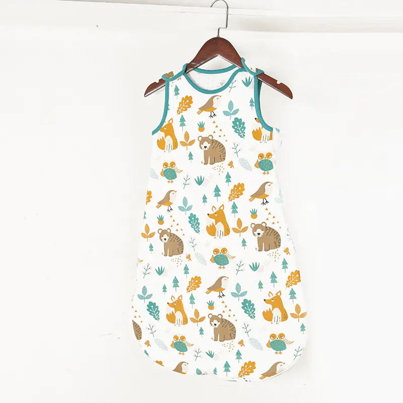 Kindora Swaddle Vest — Cotton Wearable Baby Blanket (Newborn)