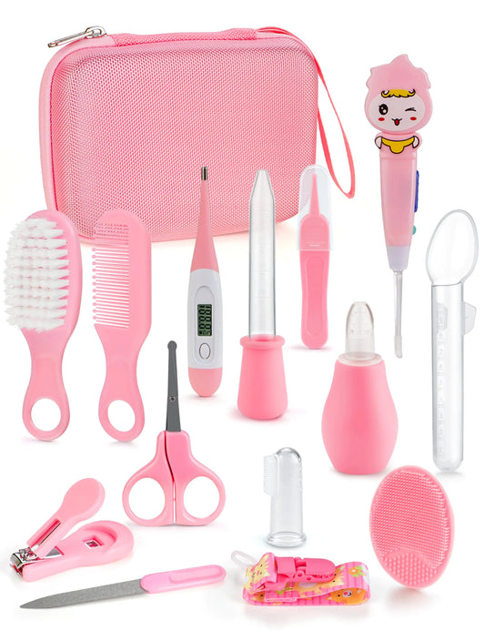 Newborn Care 15-Piece Kit – Pink
