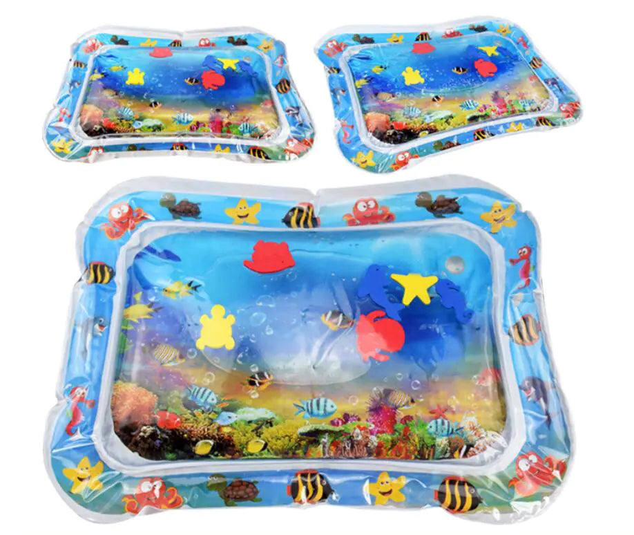 💦 Large Inflatable Baby Water Play Mat – Sensory Tummy Time Fun for Infants