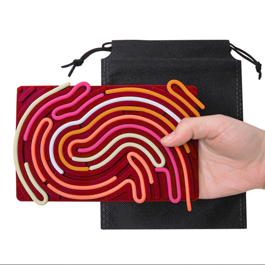 🌈 Sensory Maze Tracing Board