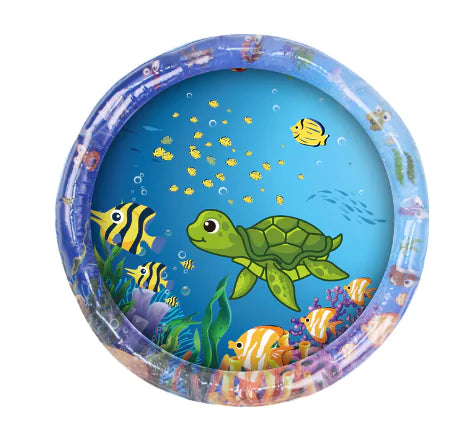 Housruf™ Tummy Time Mat with Ocean Creatures Design