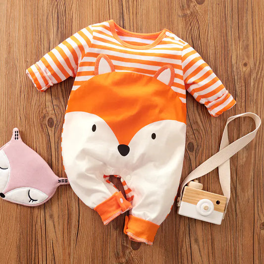 Cozy Solid Color Baby Romper – Neutral Everyday Wear