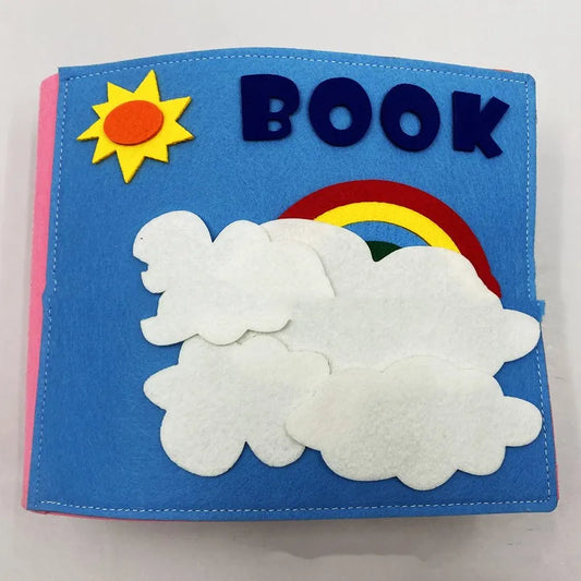 Interactive Baby Cloth Book – Crinkle & Sensory Learning