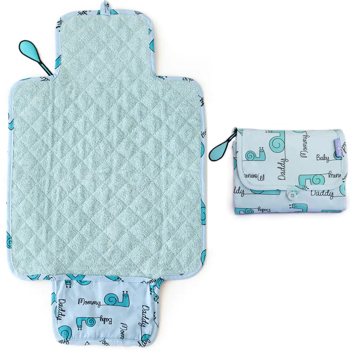 Milk&Moo Sangaloz Portable Baby Changing Pad – Waterproof & Foldable