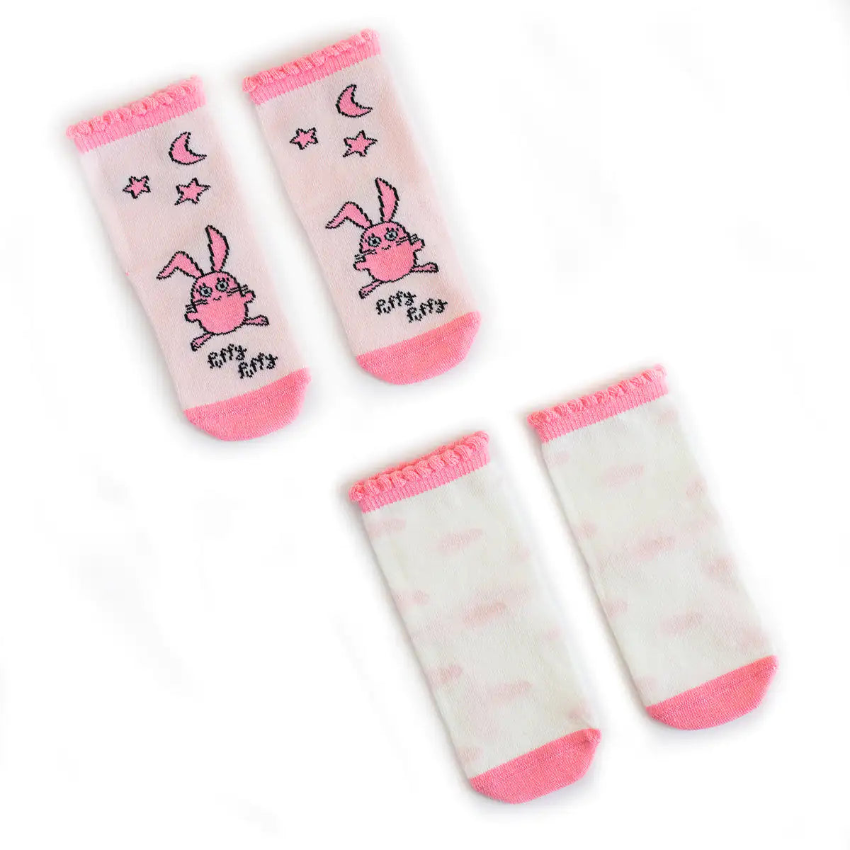 Milk&Moo Buzzy Bee & Chancin 4-Piece Sock Set