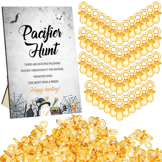 Boo Baby Shower Pacifier Hunt – Fun & Easy Party Game Set