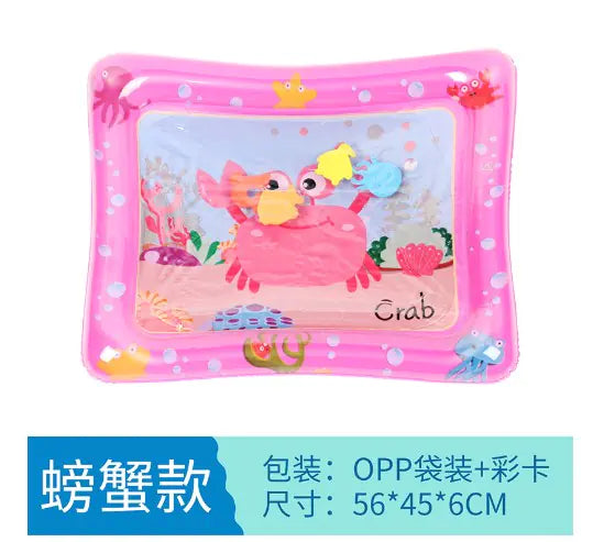 Housruf™ Tummy Time Mat with Ocean Creatures Design