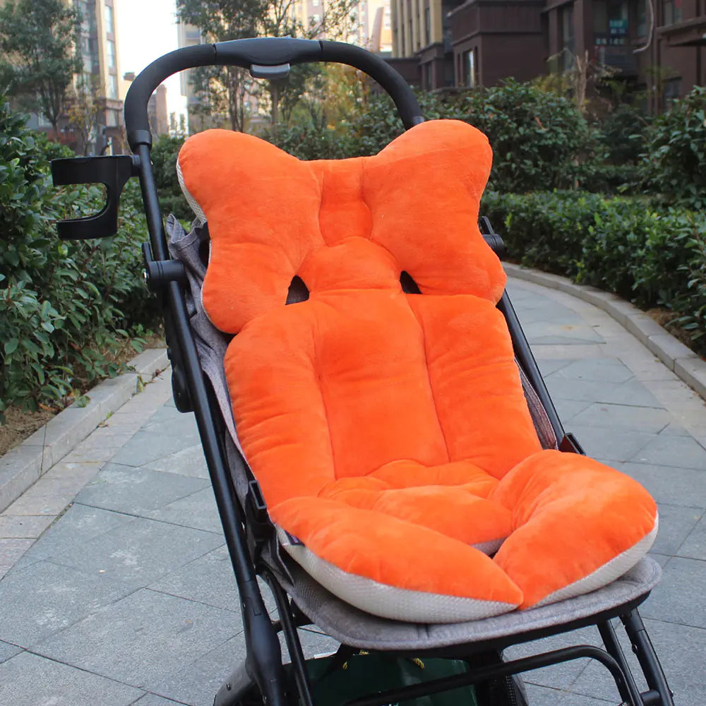 ⭐ Cozy Cotton Cushion for Baby Strollers & High Chairs