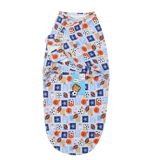 CozyCotton™ Swaddle Wrap – Soft 100% Cotton Blanket for Newborns (0–3 Months)