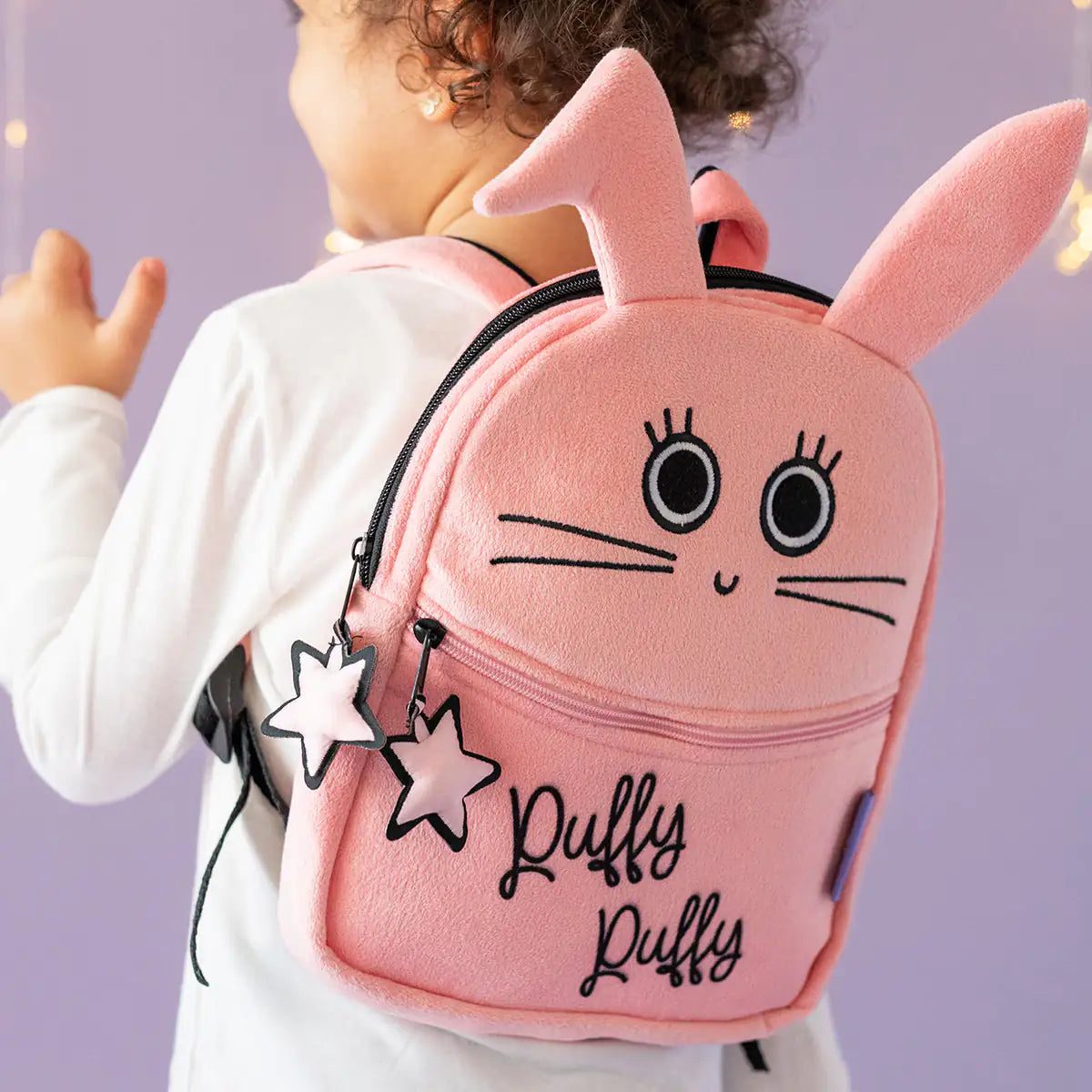 🐰 Milk&Moo Chancin Bunny Toddler Backpack – Adorable Lightweight Bag for Kids