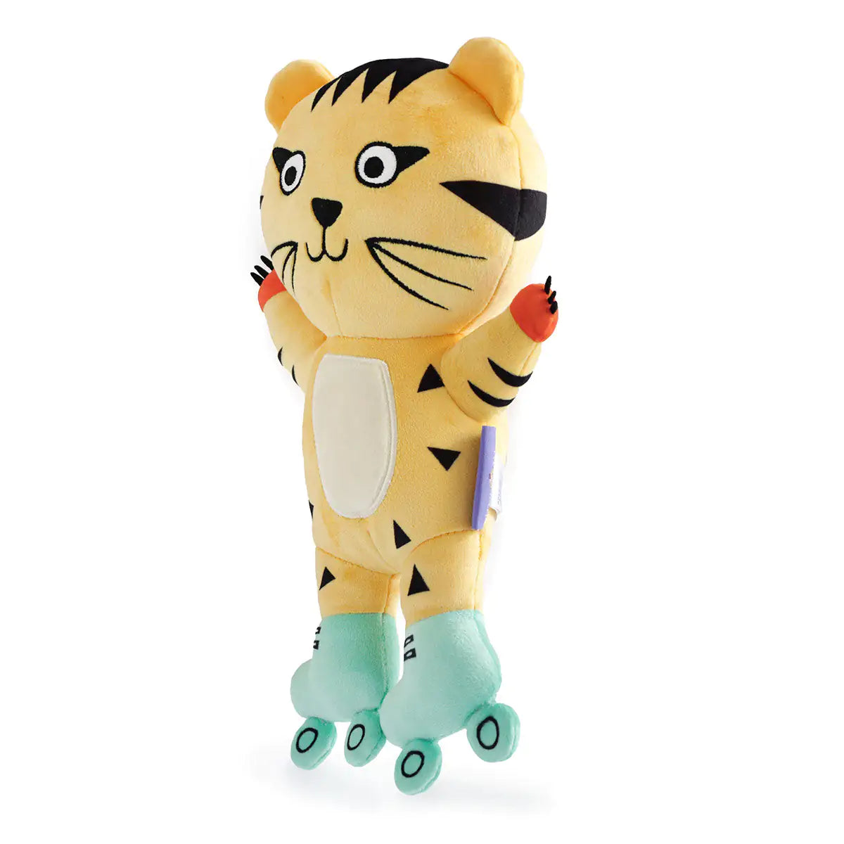 Milk&Moo Skater Cheetah Plush – Soft Cuddly Toy with Adorable Roller Skates
