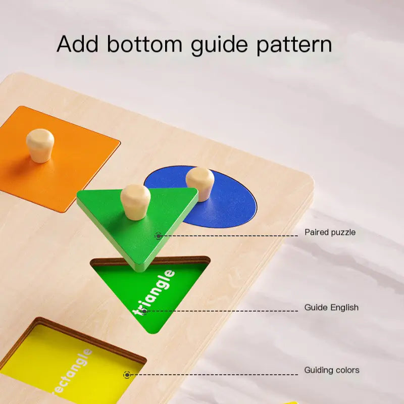 Montessori Shape-Sorting Puzzle Box