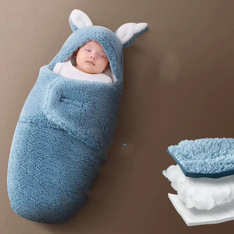 Kindora Anti-Shock Swaddle — Cozy Protective Sleeping Bag for Newborns