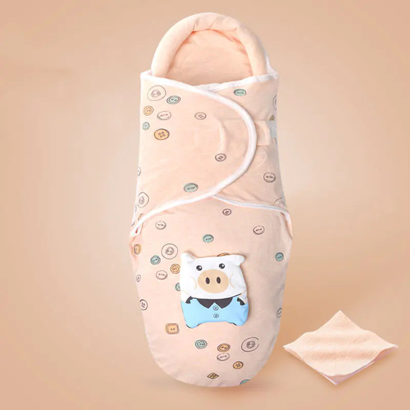 Kindora Baby Sleep Sack — Lightweight Swaddle Wrap for Newborns