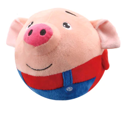 🏐 Smiley Bounce Buddy Plush Ball