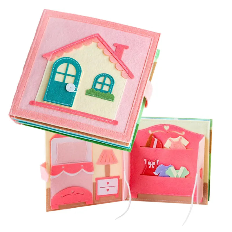 Interactive Baby Cloth Book – Crinkle & Sensory Learning
