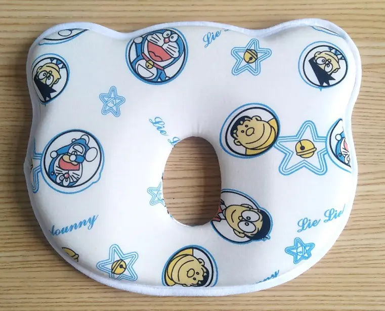 Kindora Memory Foam Baby Pillow — Gentle Head Shaping Cushion