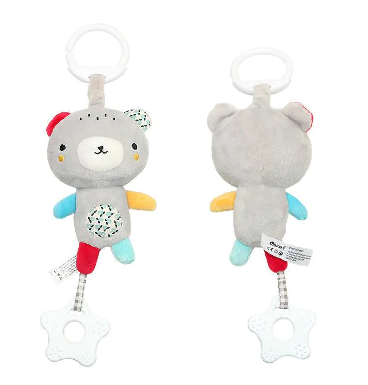 Cute Bear and Bunny Teething Toy Pendant (Plush)