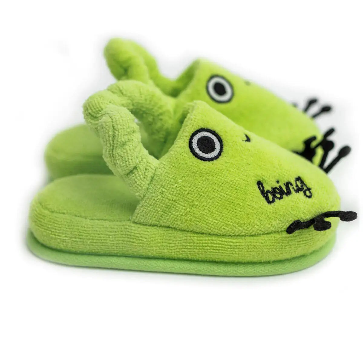 Milk&Moo Cacha Frog Toddler Slippers – Cozy & Playful Indoor Footwear 🐸