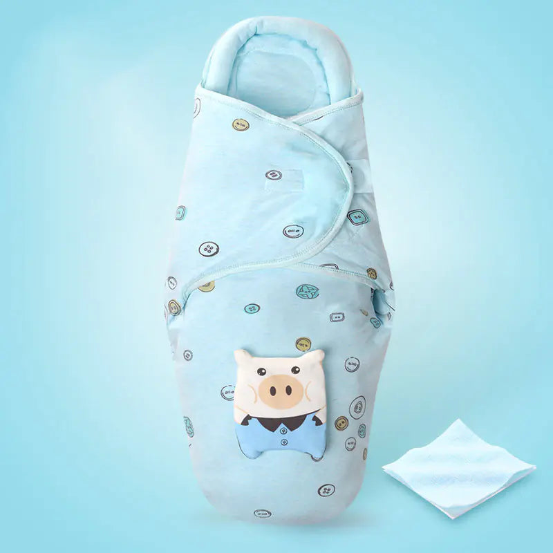 Kindora Baby Sleep Sack — Lightweight Swaddle Wrap for Newborns